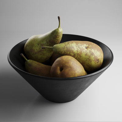 现代梨子果盘-1